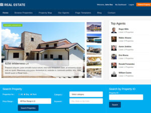 Real Estate Listing Website (per hour)