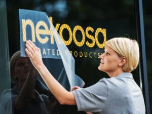 Window Graphics Installation