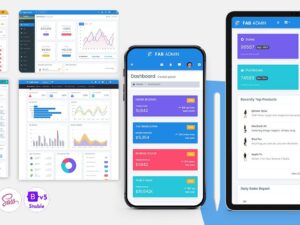 Admin Dashboard Web Panel for Mobile App (Hourly Rate)