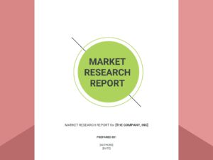 Market Research Report Writing